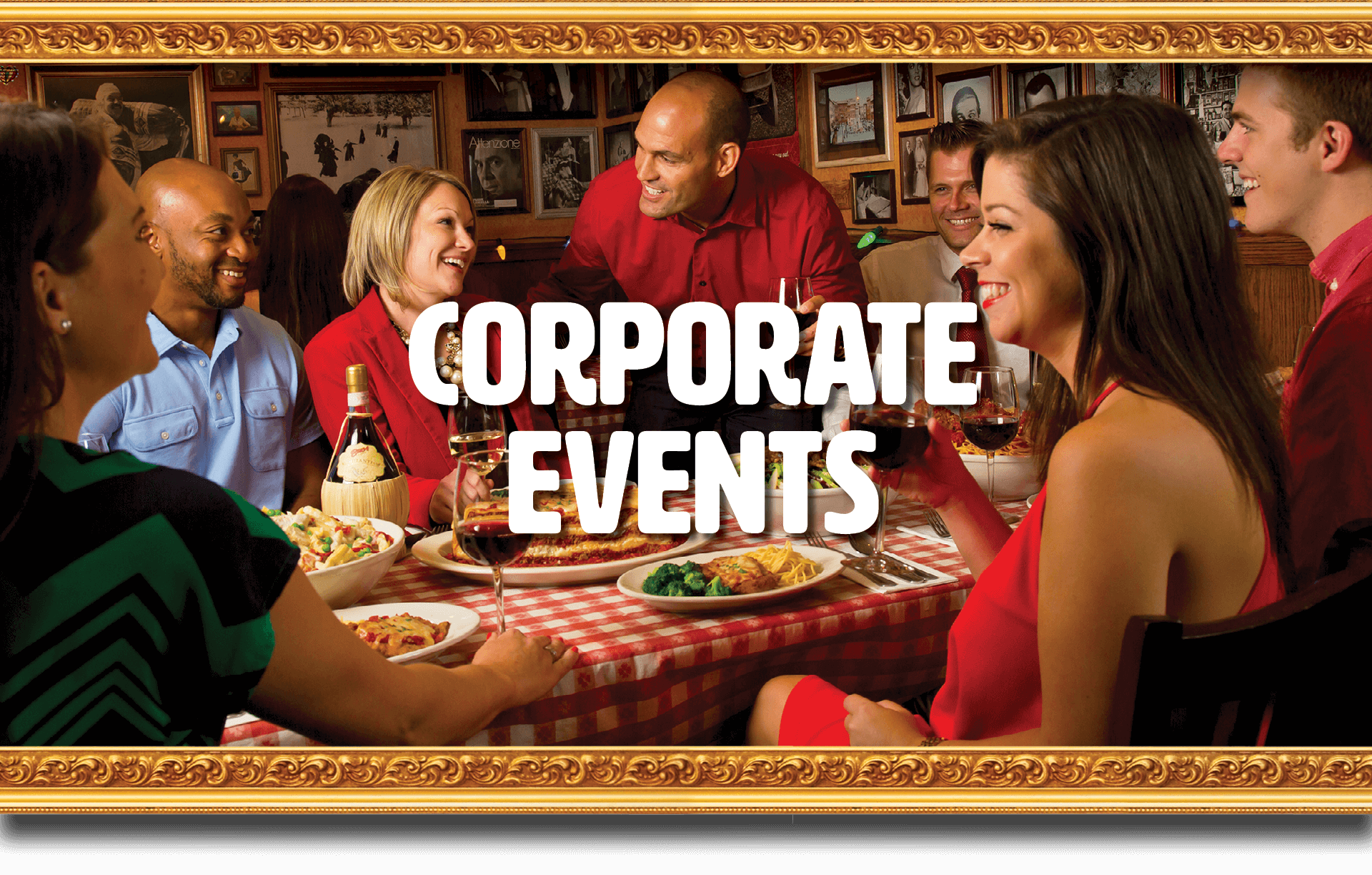 Celebrate corporate events at Buca di Beppo